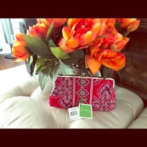 Vera Bradley Frankly Scarlet Clutch Wallet